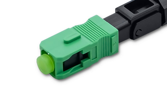  Fiber optic fast connector