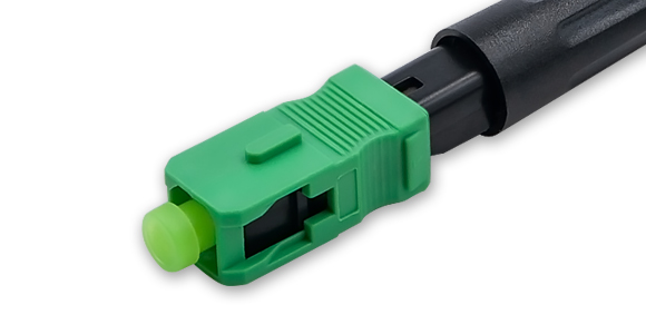  Fiber optic fast connector