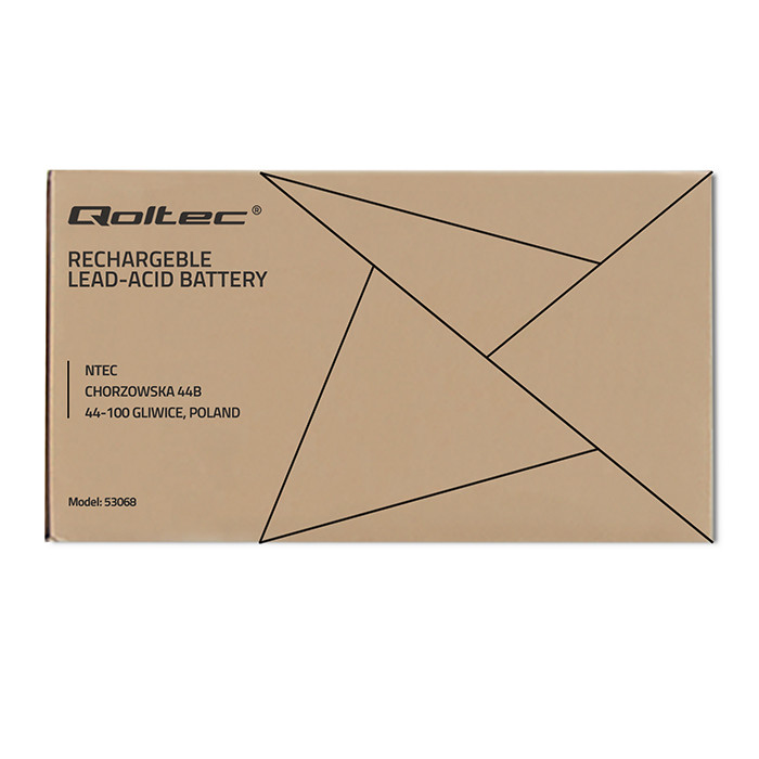 Qoltec AGM battery | 12V | 150Ah | 40.1kg | Maintenance-free | Strong | LongLife | for UPS, RV, boat, heater