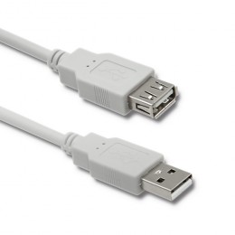 Qoltec USB Extension Cable A male | USB A female | 3m