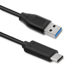 Qoltec Cable USB 3.1 type C male | USB 3.0 A male | 1.8m