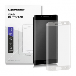 Qoltec Premium tempered glass screen protectors for Samsung Galaxy S6 edge plus | FULL COVERED