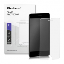 Qoltec Premium tempered glass screen protectors for Apple iPhone 7 plus