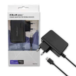Qoltec Charger 15W | 5V | 3A | microUSB