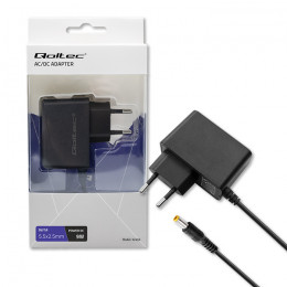 Qoltec Plug-in power adapter PREMIUM 9W | 9V | 1A | 5.5*2.5