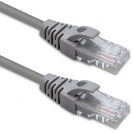 Qoltec Cable Patchcord UTP | CAT5e | 2 x RJ-45 | 3m | High speed | Gold