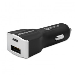 Qoltec Car charger | Qualcomm QuickCharge 3.0 | 12-24V | 3A | USB