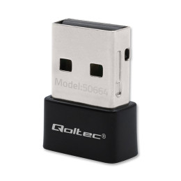 Qoltec Ultrafast Mini Wireless USB Wi-Fi Adapter | AC standard | 650Mbps