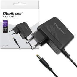 Qoltec Plug-in power supply 27W | 9V | 3A | 5.5*2.5
