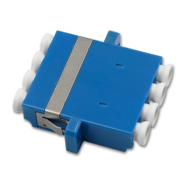 Qoltec Adapter fiber optic LC/UPC | Quad | Singlemode