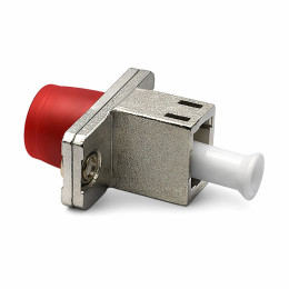 Qoltec Adapter fiber optic hybrid LC/UPC - FC/UPC | Simplex | Multimode