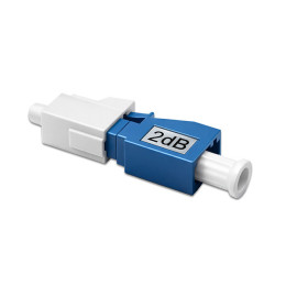Qoltec Suppresor fiber optic LC/UPC(F) - LC/UPC(M) | Singlemode | 2dB