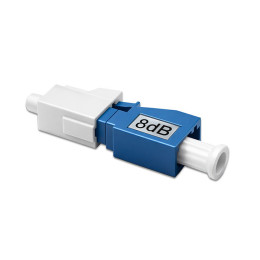 Qoltec Suppresor fiber optic LC/UPC(F) - LC/UPC(M) | Singlemode | 8dB