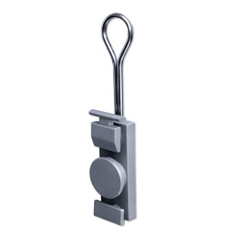 Qoltec Fixture for fiber cable | gray
