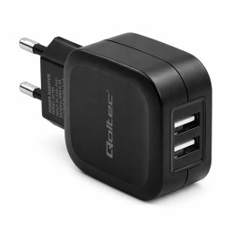Qoltec Charger 12W | 5V | 2.4A | 2xUSB