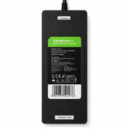 Qoltec Fast Charger for e-bike, electric scooter 36V | 42V | 4A | Bosch plug + power cable
