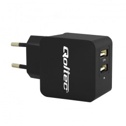 Qoltec PREMIUM charger 15.5W | 5V | 3.1A | 2xUSB