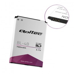Qoltec Battery for Nokia BL-4B | 2600 | 2760 | 7070 | 700mAh