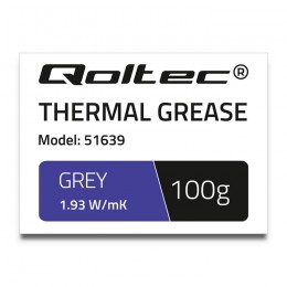 Qoltec Thermal greaes 1.93 W/m-K | 100g | Grey
