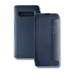 Qoltec Smart Flip Cover case for Samsung S10e | Navy blue