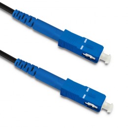 Qoltec Flat Drop Patchcord SC/PC - SC/PC | Simplex | 50m