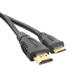 Qoltec HDMI cable A male | Mini HDMI C male | 3m
