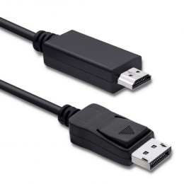 Qoltec DisplayPort v1.1 male | HDMI male | 4K | 1m