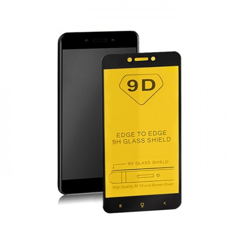 Qoltec Premium tempered glass screen protectors for Xiaomi Redmi 5A | BLACK