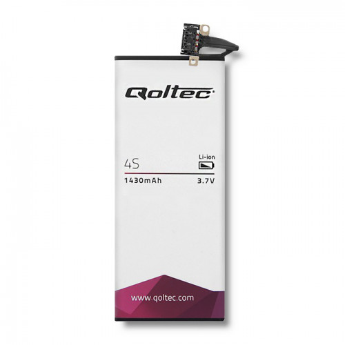 Qoltec Battery for iPhone 4S | 1430mAh