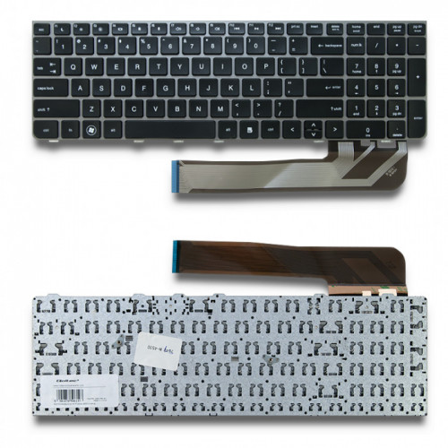 Qoltec Keyboard for HP Probook 4530 | Frame