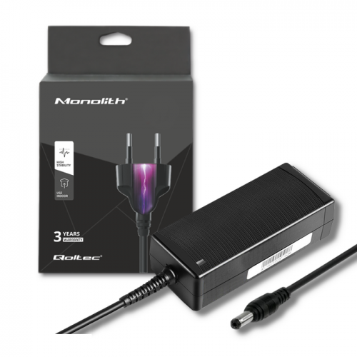 Qoltec Power adapter | 40W | 12V | 3.33A | 5.5*2.1 | +power cable