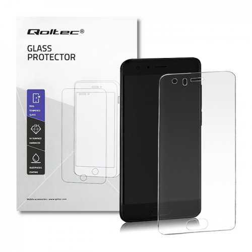 Qoltec Premium tempered glass screen protector for Huawei Honor 9