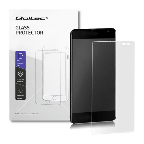 Qoltec Premium tempered glass screen protectors for Nokia Lumia 535