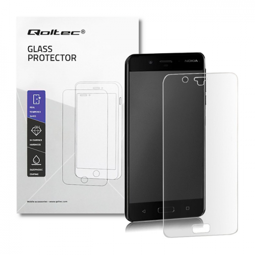 Qoltec Premium tempered glass screen protector for Nokia 8