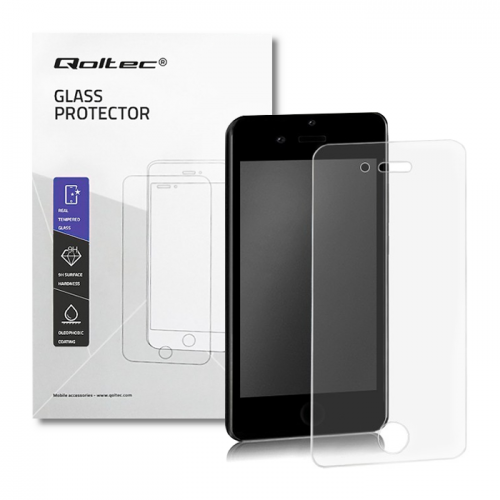Qoltec Premium tempered glass screen protectors for Apple iPhone 7