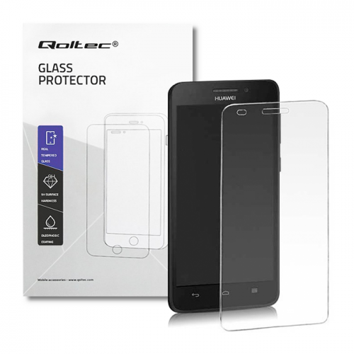 Qoltec Premium tempered glass screen protector for Huawei Ascend G620