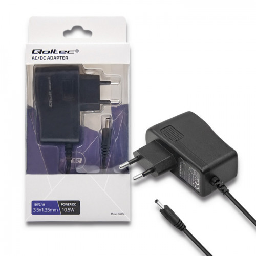 Qoltec Plug-in power supply 10.5W | 5V | 2.1A | 3.5*1.35