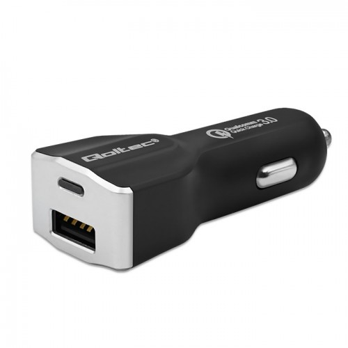 Qoltec Car charger | Qualcomm QuickCharge 3.0 | 12-24V | 3A | USB