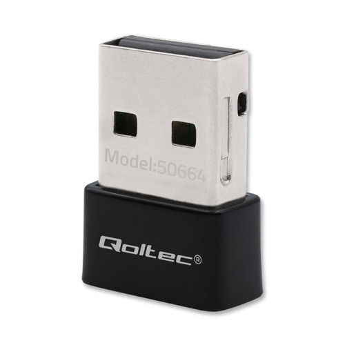 Qoltec Ultrafast Mini Wireless USB Wi-Fi Adapter | AC standard | 650Mbps