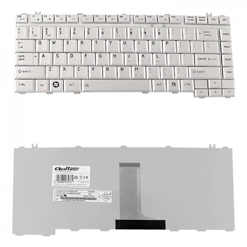 Keyboard for Toshiba A200 | A300 | M200 | M300 | Silver