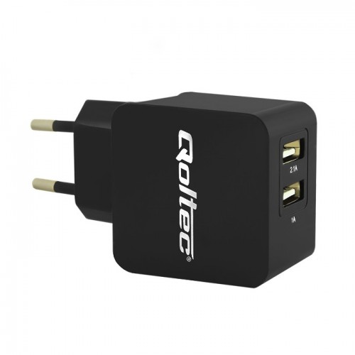 Qoltec PREMIUM charger 15.5W | 5V | 3.1A | 2xUSB
