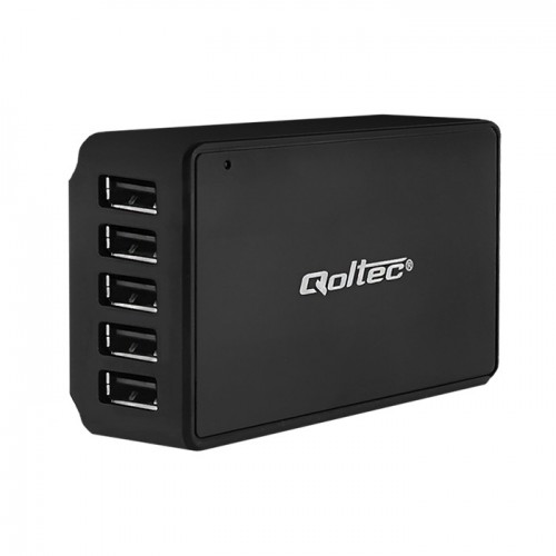 Qoltec Quick charge station 40W | 5 x USB | max 8A