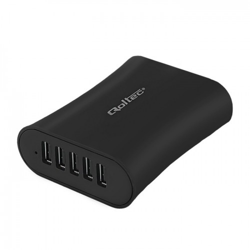Qoltec Premium quick charge station 40W | 5 x USB | max. 8A