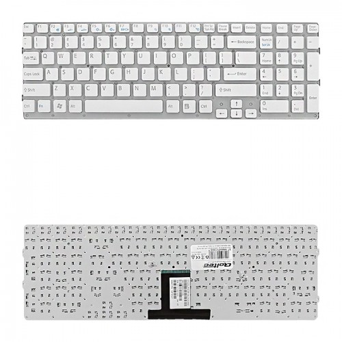 Keyboard for Sony VPC-EB | White