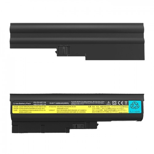 Qoltec Battery for Lenovo R500 | R60 | 4400mAh | 10.8-11.1V