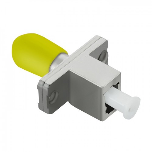 Qoltec Adapter fiber optic hybrid LC/UPC - ST/UPC | Simplex | Singlemode