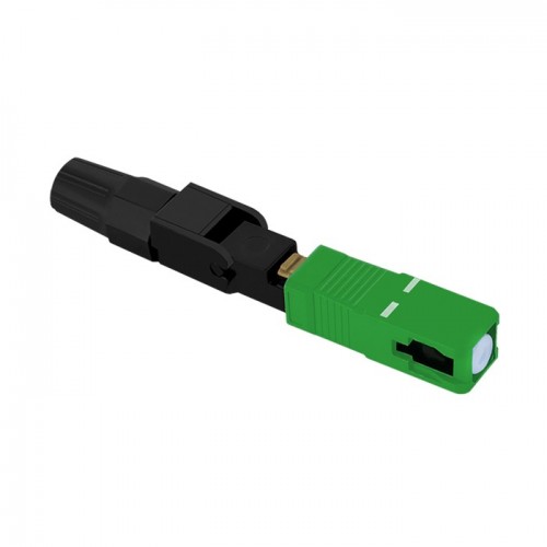 Qoltec Fast connector SC/APC | Singlemode | 3.0mm