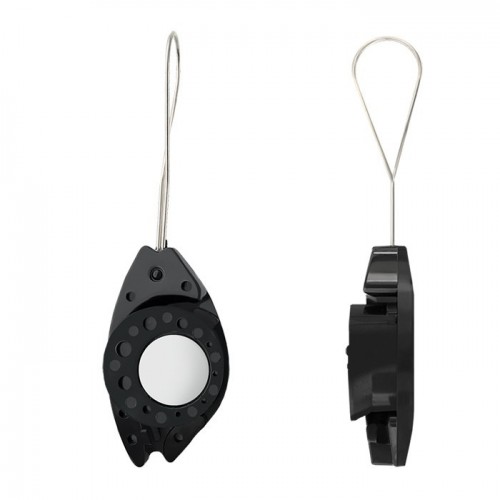 Qoltec Fixture for fiber cable | black
