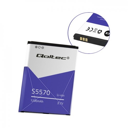 Qoltec Battery for Samsung Galaxy Mini S5570 | 1200mAh