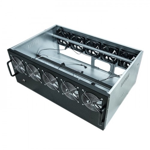 Mining rigs case | 6U | Black
